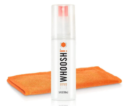 Artykuły czyszczące Whoosh GO XL - spray do czyszczenia ekranów 100ml + ściereczka IPCWHGOXL